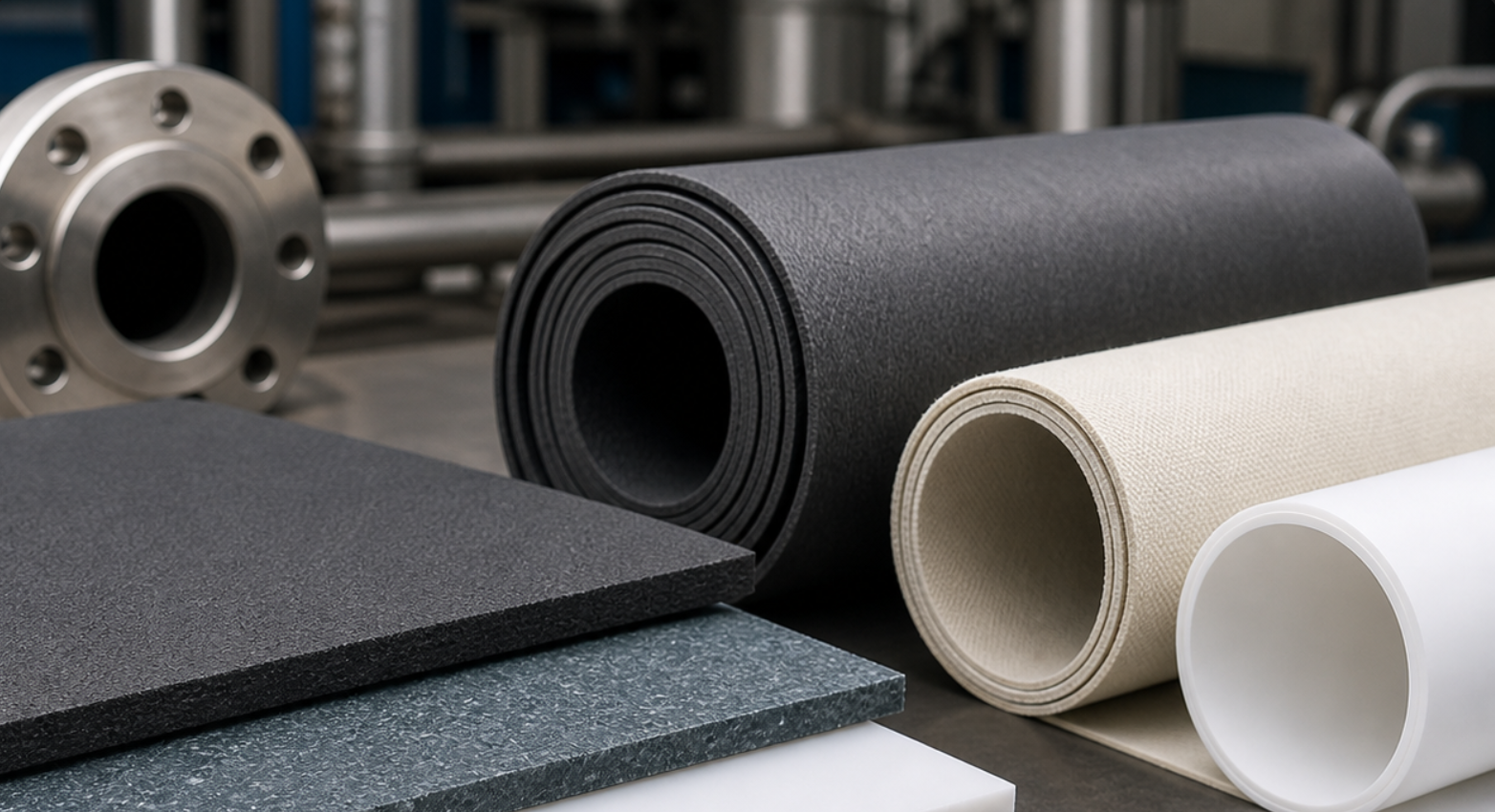 Stacked sealing sheets and semi-finished sealing materials